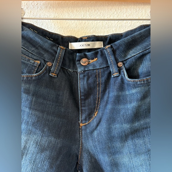 NWT Joe's Womens Muse Fit Flare Jeans High Rise Denim Dark Wash Blue Size 26 - Picture 2 of 8
